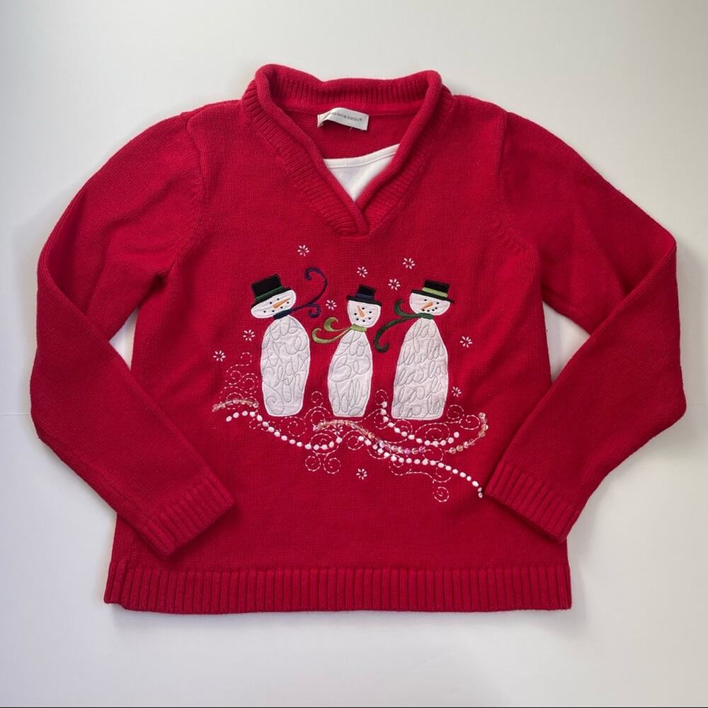 Christopher & banks holiday sweater